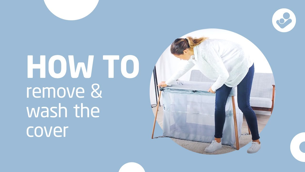 How to remove & wash the cover Maxi-Cosi Iris 2-in-1 Compact Travel Cot