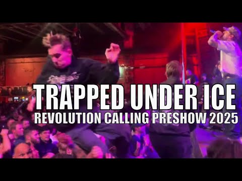 Trapped Under Ice – Live Preshow Part 1 Revolution Calling 2025 | Baltimore Hardcore