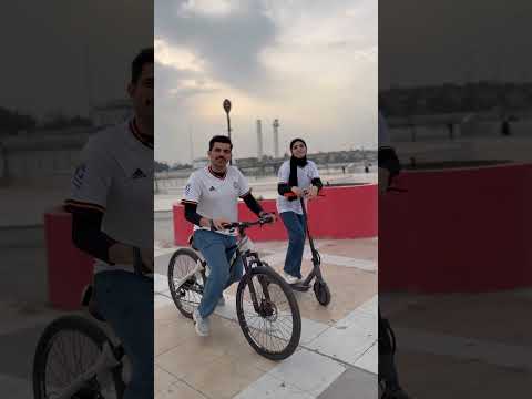 زينب اشترت سكوتر بانزين ماكو