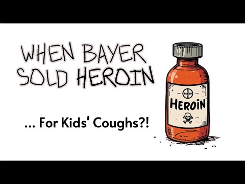 When Bayer Sold Heroin... For Kids' Coughs?! | Weird Medical Hisory  #animation #sciencehistory