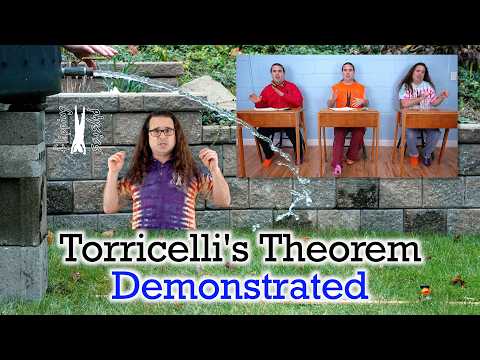Demonstrating Torricelli’s Theorem with a Rain Barrel