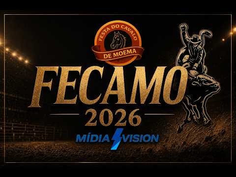 FECAMO 2026 | Festa do Cavalo De Moema MG | Ao vivo Rodeio Circuito RGA de rodeio