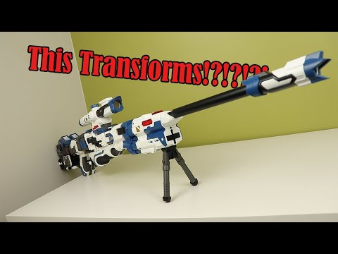 This Transforms Into A Sniper What??? | NBK King Of The Sniper #transformers
