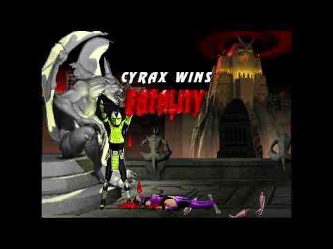 Ultimate Mortal Kombat 3 Plus Beta 2 - Neon Yellow Cyrax - Ultimate Difficult - No Continues