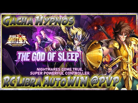 50 STAR GACHA HYPNOS + PVP w/ FULL 8th Sense & Max SKILL LIBRA R.C. - Saint Seiya Awakening