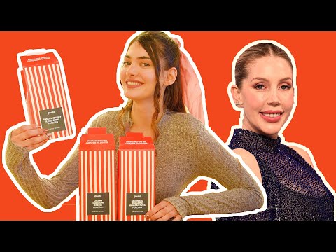 Popcorn flavour challenge with Katherine Ryan