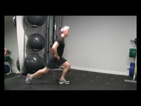 Fitness Challenge 6: Forward and backward stepping lunge