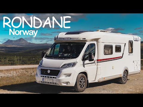Rondane in Norway in an RV / Motorhome / Wohnmobil