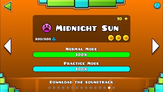 “Midnight sun” Level 14 of Geometry Dash The Forgotten Journey (updated)