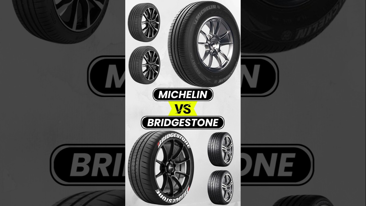 Michelin vs Bridgestone: Which Tire is Better for 2024 : Best Tyre Reviews #michelin #bridgestone