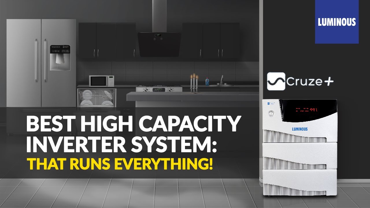 Best UPS for Home: Luminous High Capacity Inverter System | Features and Installation | English