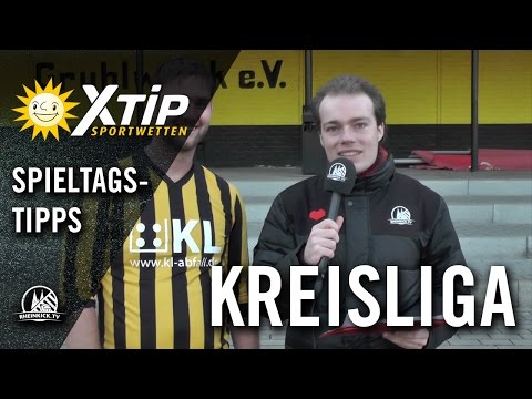X-TiP Spieltagstipp mit Florian Beckers (FC Viktoria Gruhlwerk) - 12. Spieltag, Kreisliga B