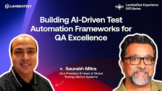 Download the video "Building AI-Driven Test Automation Frameworks for QA Excellence |"