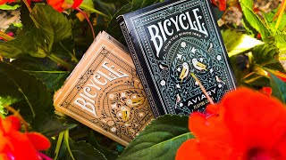 Aviary - Bicycle Playing Cards - Deck Review! (Includes Walmart Exclusive Edition)
