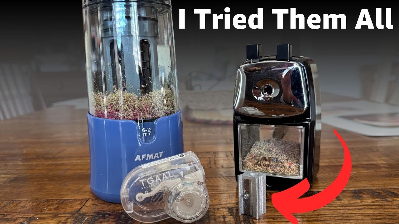 What are the Best Pencil Sharpeners - HANDS ON [2025]