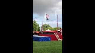 preview picture of video 'Nikki Ogorek clears 10'3 at Tremont Il meet as 8th grade'