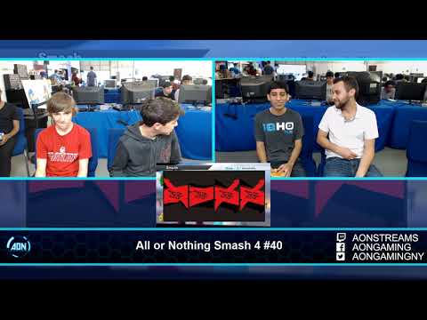 AON Smash 4 #40 Suarez & Raptor Vs Wheezer & PK Chris Round 2