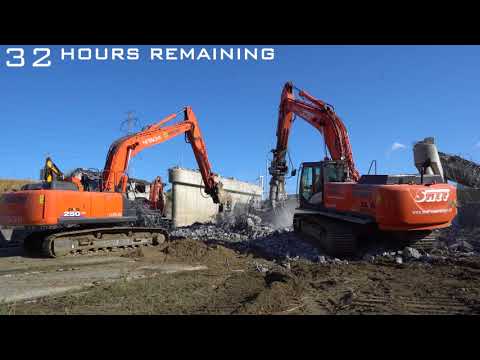 Sloop van verhoogde rotonde t.h.v. Liefkenshoektunnel