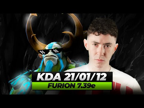 21 KILLS FURION MID GAMEPLAY feat YATORO - Patch 7.39e