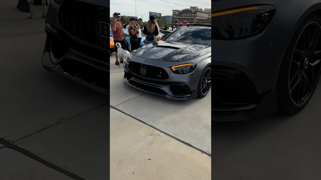 SPECIAL EDITION BRABUS E-CLASS 🤯😱 #shorts #mercedes #automobile #cars