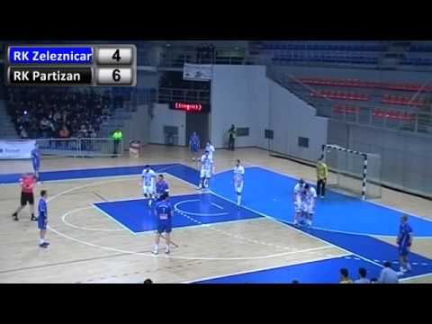 13.12.2014. RK Zeleznicar 1949 - RK Partizan - 1. poluvreme