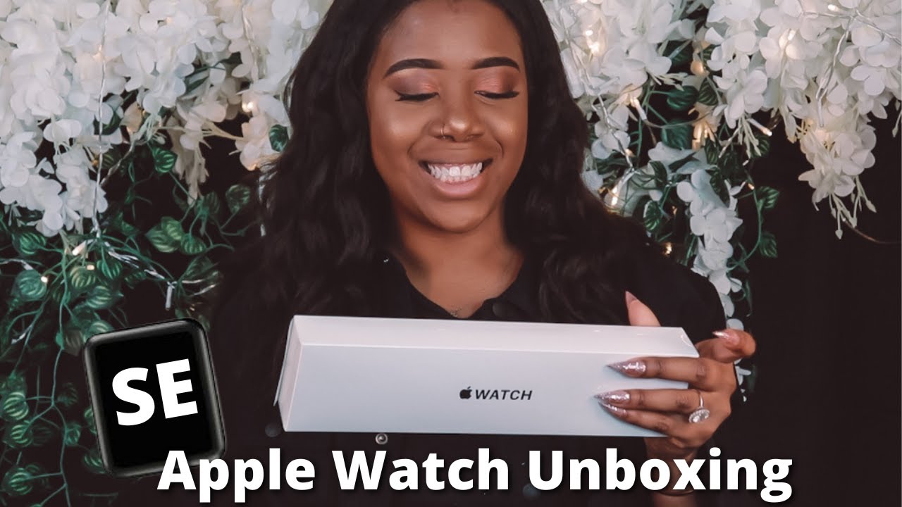 APPLE WATCH SE unboxing and first impressions and setup