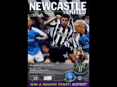 Newcastle United vs Everton 2000/01