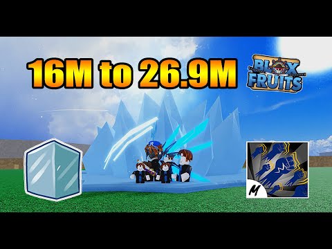 Can Ice fruit get 1M bounty in 2 hours? 16M To 26.9M [ TrashBoiGoku ]