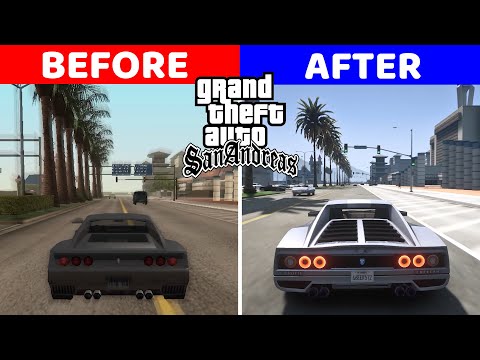 How To Install GTA San Andreas BEST REALISTIC GRAPHICS MOD | For Low End PC! 2022