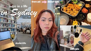 living in Sydney 🇦🇺 | Uni day 🎓, Labs, Assessments ✍, Nails, Food & Date Night 🍗💗
