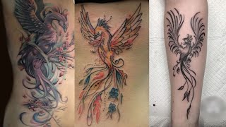 Top 20 +  Best Phoenix Tattoos |  FEMALE PHOENIX TATTOO DESIGNS IN 2022 | Tattoos Design And Ideas.