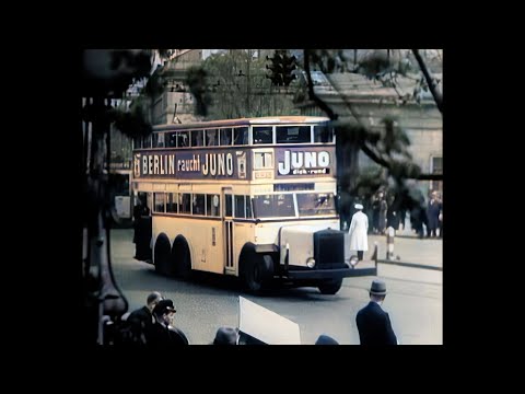Das ist Berlin … Barnabas von Geczy mit seinem Orchester (1938 / Berlin in 4K / Colorized)