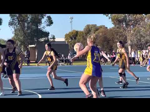 Netball action July 10, 2021