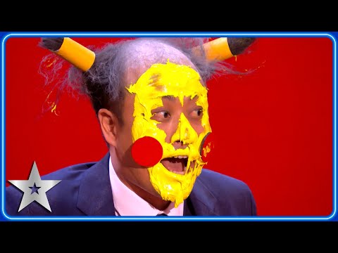 Nabe turns BAD HAIR DAY into hilarious ANT and PIKACHU impressions | Semi-Finals | BGT 2024