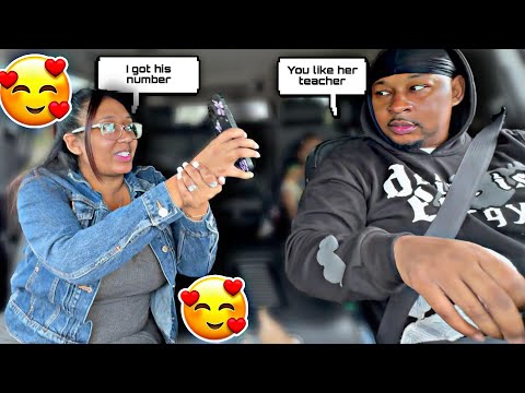 CAUGHT FLIRTING WITH OUR DAUGHTER TEACHER PRANK ON HUSBAND! *he went off*