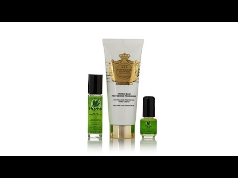 Perlier Hemp, Honey   Rosemary Hand Care 3piece Kit