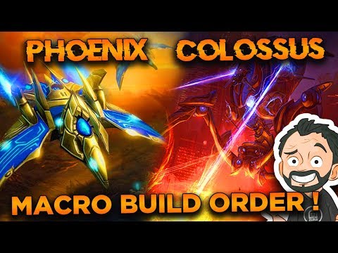 Beating Terran with Phoenix / Colossus  - Macro Build Order - StarCraft 2