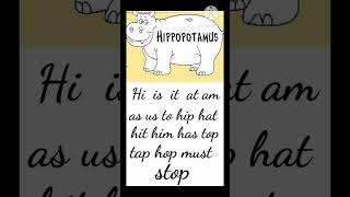 First day at School/ Make words using letters from word Hippopotamus/Marigold Class2