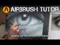 Airbrushing the eye 2 