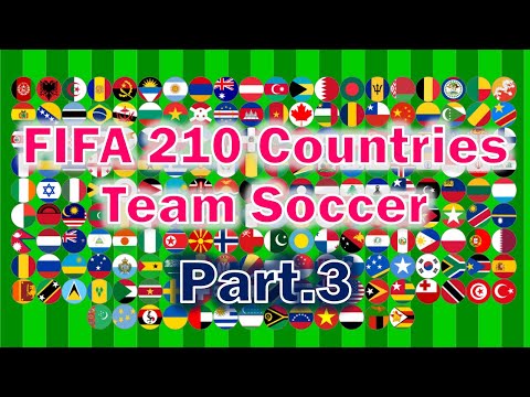 FIFA 210 Countries Team Marble Soccer Part.3 (Qualifying League1 Group C) | Marble Factory