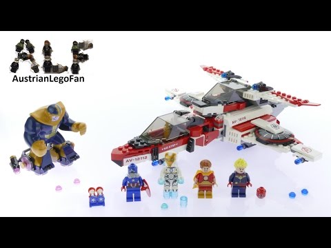 Vidéo LEGO Marvel 76049 : La mission spatiale dans l'Avenjet