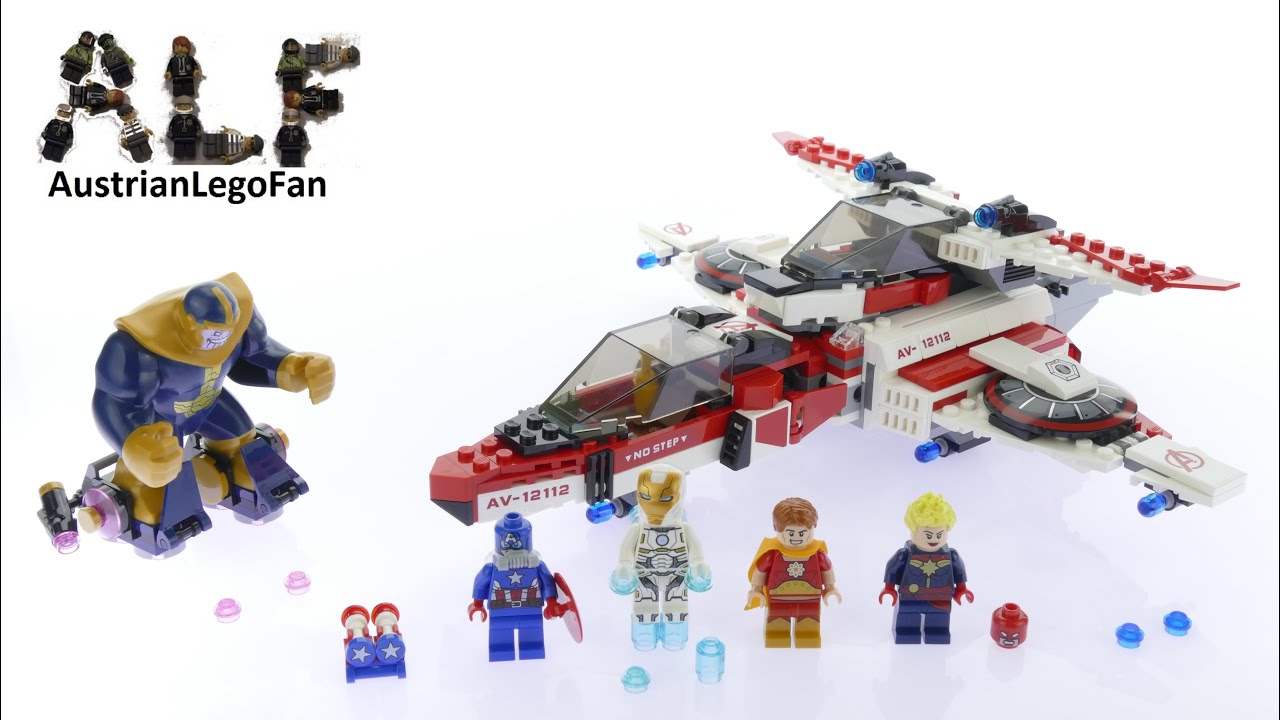 Lego Super Heroes Реактивный самолёт Мстителей: Космическая миссия конструктор 76049
