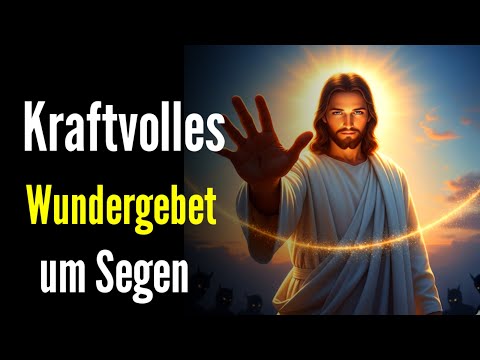 Gott sagt: Schau dir das jetzt an. Kraftvolles Wundergebet um Segen.