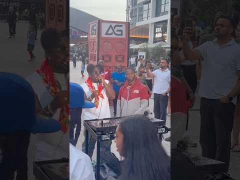 Coblaze Performs IFEOMA live in London with DJ AG