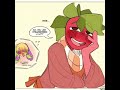 “So.. you like strawberries alot hm?” [dandys world comic dub] #shorts #berryfunny #dandysworld