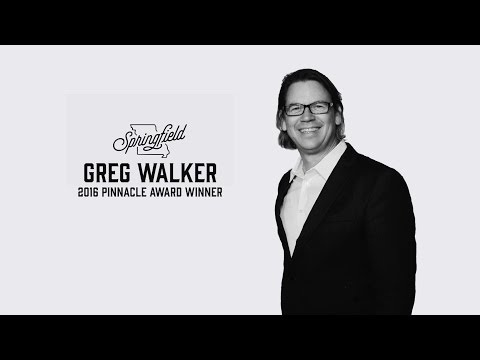 2016 Pinnacle Award - Greg Walker