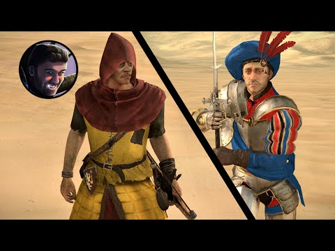 Chad Peasant vs Virgin Greatsword