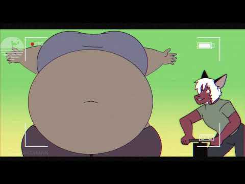 Pumping Up Her Belly Animation