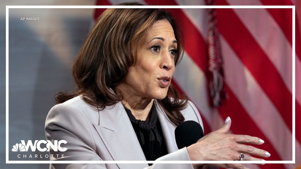 'A crying shame': Harris on false claims about migrants in Ohio