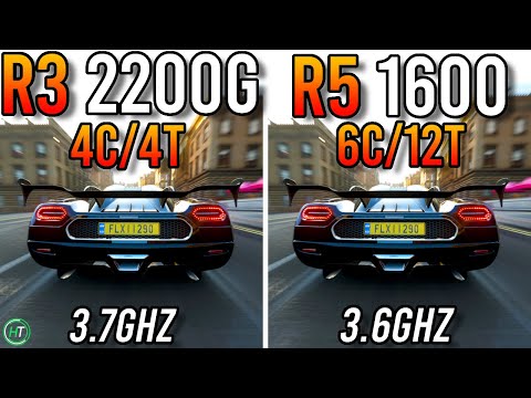 Ryzen 3 2200G vs Ryzen 5 1600 - Huge Difference? | RTX 3070